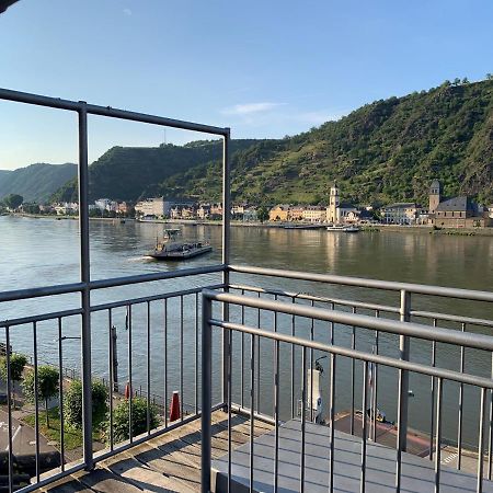 Ferienwohnung "Drei Burgen Blick" Sankt Goar Exterior foto