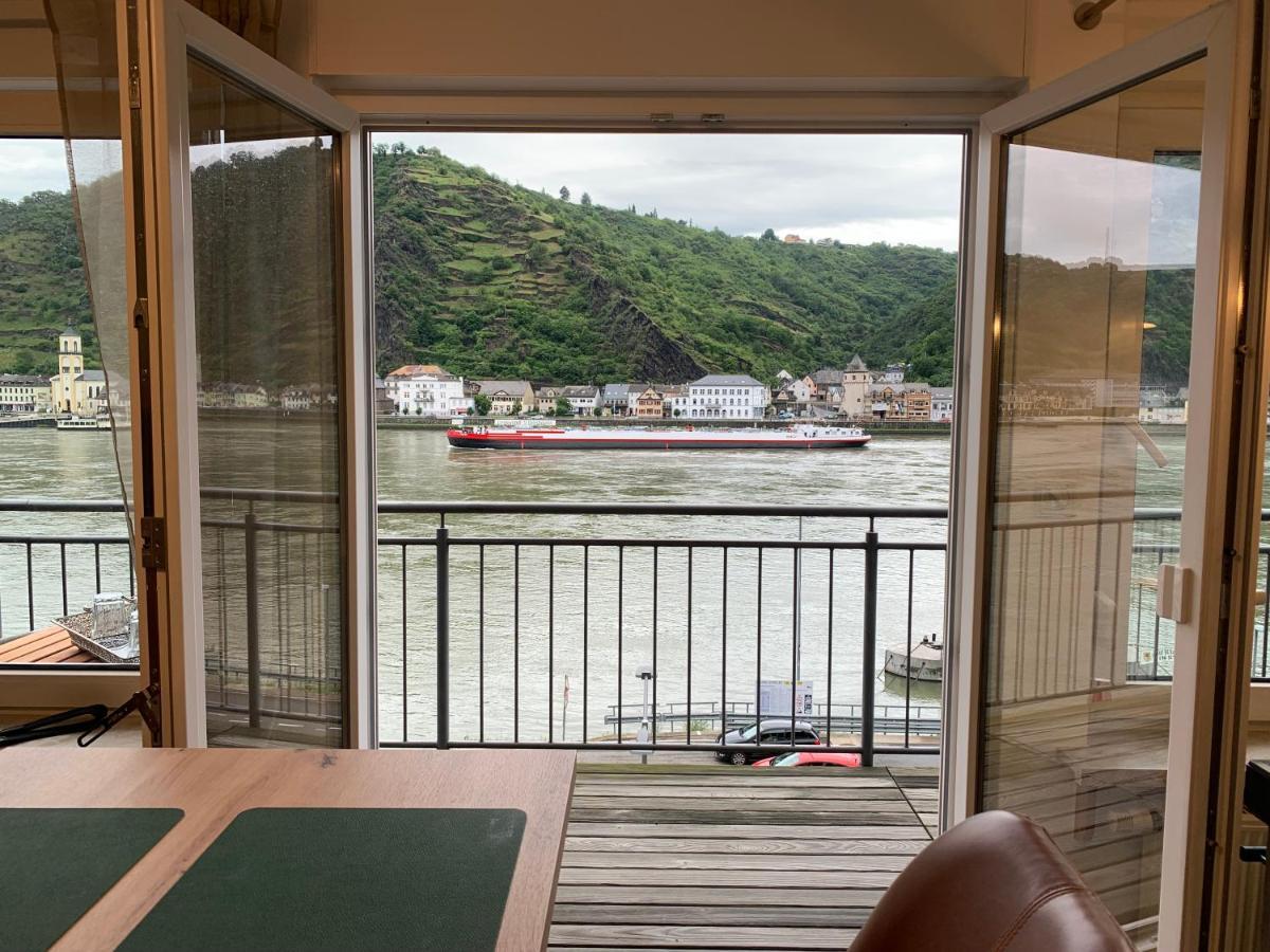 Ferienwohnung "Drei Burgen Blick" Sankt Goar Exterior foto